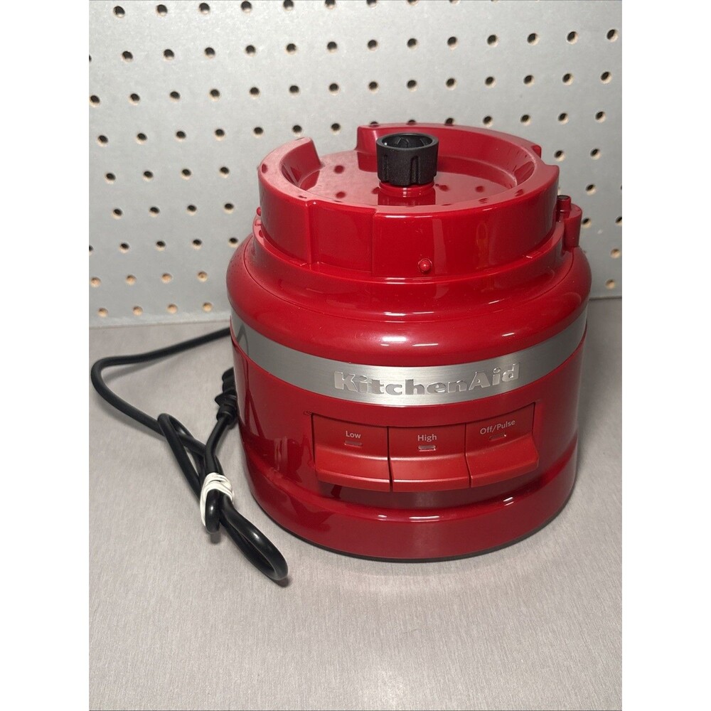 KitchenAid KFP0718 7 Cup Food Processor Red BASE ONLY, BRAND NEW